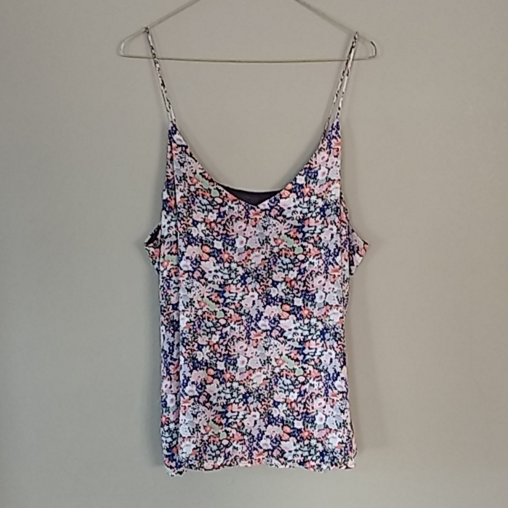 NWT loft floral tank top
